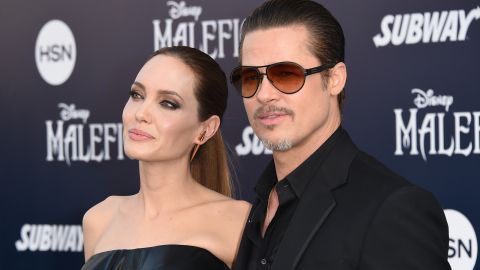 Angelina Jolie y Brad Pitt.