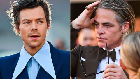 Harry Styles y Chris Pine.