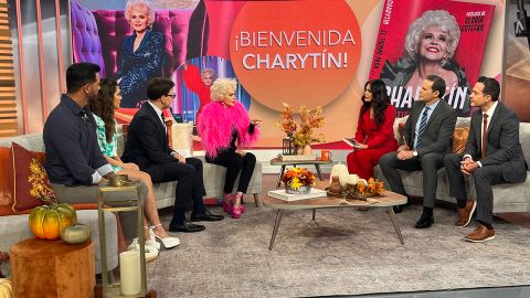 Charytín Goyco visitó 'Despierta América'