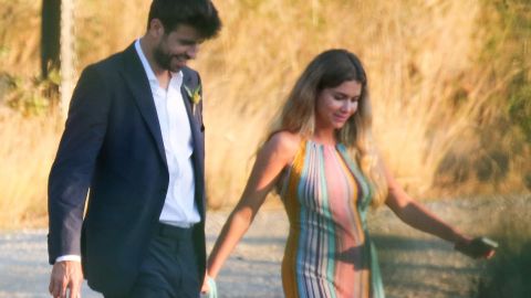 Gerard Piqué y Clara Chía.