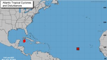 El ojo del huracán Ian se encuentra a 155 millas al suroeste del extremo occidental de Cuba.
