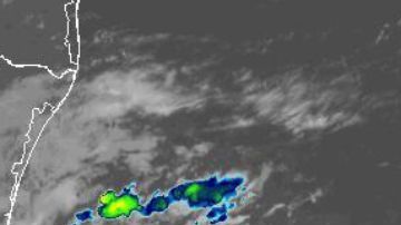 En esta imagen satelital se aprecia la ubicación del huracán Ian en los últimos minutos del lunes.