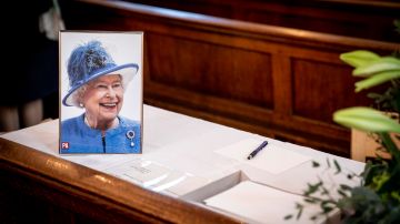 Condolencias reina Isabel II