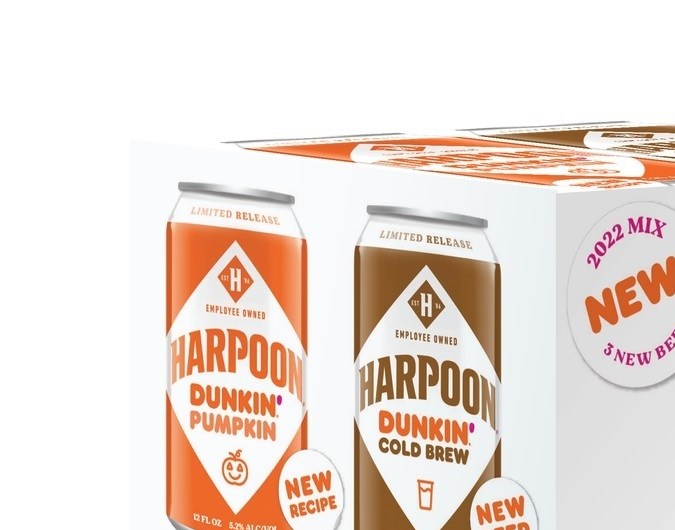 Paquete de cervezas Harpoon-Dunkin
