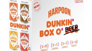 Paquete de cervezas Harpoon-Dunkin