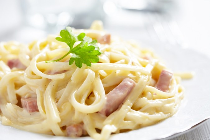 Pasta carbonara