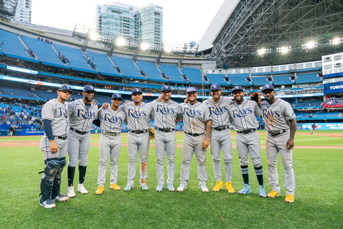 MLB: Tampa Bay Rays hace historia al jugar con un lineup 100% latino el ...