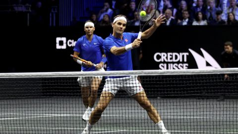 Roger Federer pone fin a su carrera conquistando la Laver Cup junto a Rafa Nadal