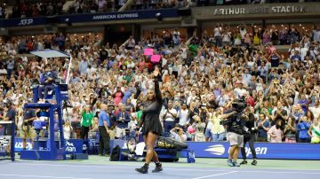 Serena Williams culmina su aventura final en el Abierto de Estados Unidos.
