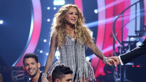 La cantante Paulina Rubio es una de las integrantes del jurado de la competencia.