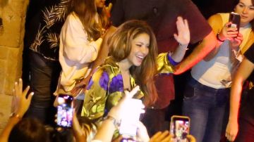 La colombiana Shakira ha recibido apoyo de varios colegas.