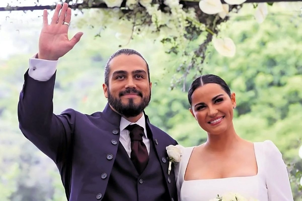 La cantante Maite Perroni y Andrés Tovar se casaron el pasado 8 de octubre en México.