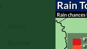 Pronóstico de lluvia hoy en NY.