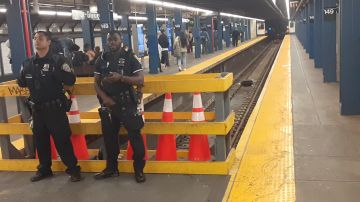 Presencia NYPD reforzada en el subterráneo/Archivo.