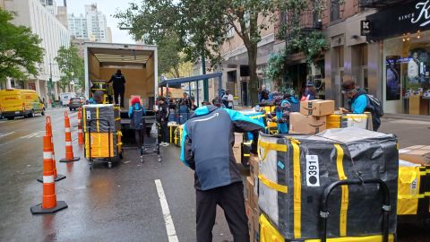 Durante la pandemia se repuntó el gusto de los neoyorquinos por recibir todo tipo de productos en casa.