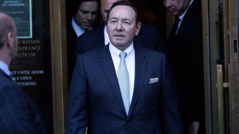 Kevin Spacey se presenta ante el tribunal de la ciudad de Nueva York para luchar contra los reclamos de conducta sexual inapropiada de Anthony Rapp en una demanda civil.