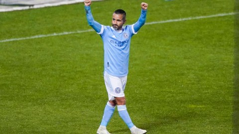 Maxi Morález abrió la cuenta en la goleada ante Montreal Impact.