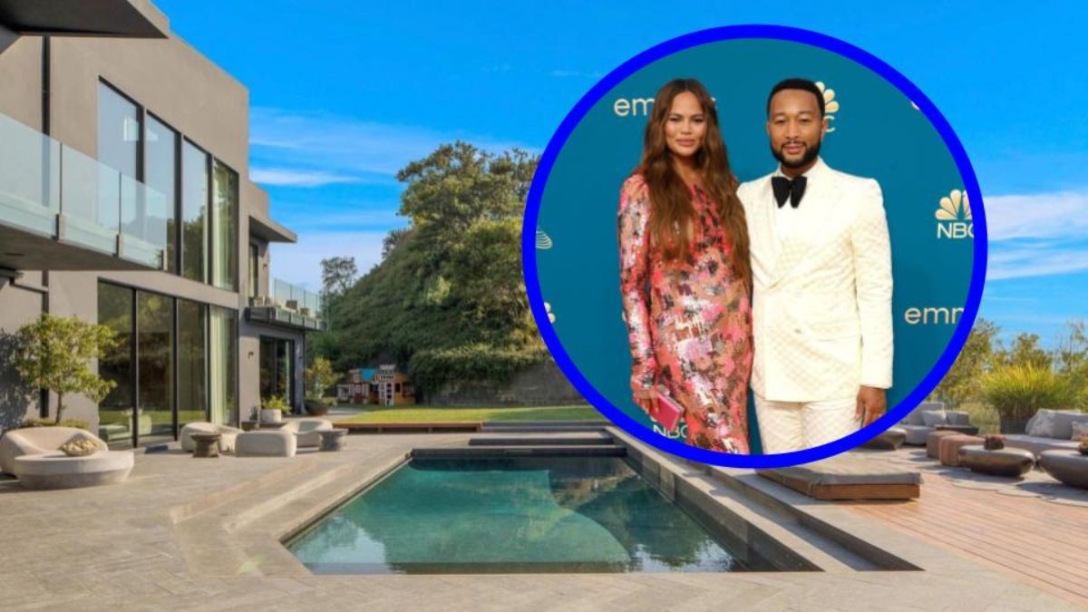 John Legend y Chrissy Teigen compraron esta mansión en 2016.