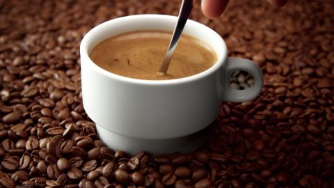 taza con café