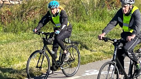 Se ha popularizado el uso de bicicletas en la ciudad.