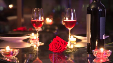 cena romántica