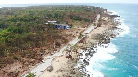 Huracán Iota San Andrés