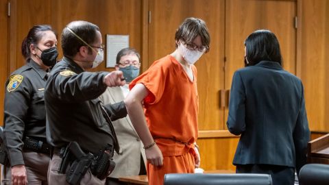 Oxford High School Shooter Ethan Crumbley Attends Court Hearing