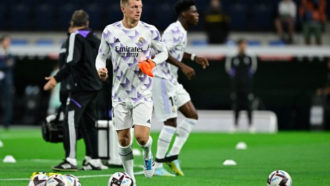 Toni Kroos fue uno de los más sólidos en la cancha y jugó los 90 minutos