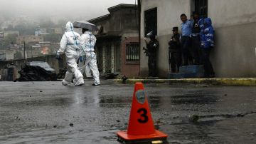HONDURAS-MEDIA-CRIME-MURDER
