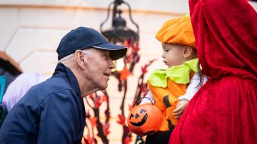 President Biden Hosts Trick-Or-Treating Halloween Event On The South Lawn Of The White House