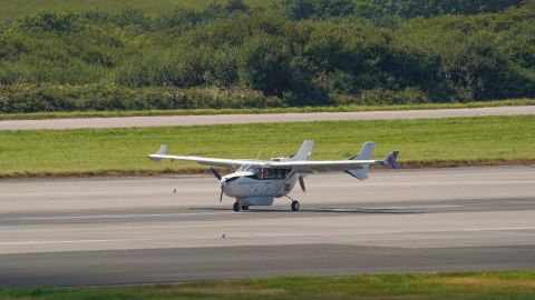 Sani Aliyu alquiló la avioneta para una cena romántica.