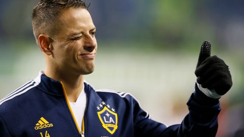 Chicharito respondió que ir a Qatar no dependía de él.