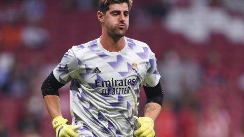 Thibaut Courtois se guardará para no agravar su lesión (ciatalgia) lo cual le impediría jugar el Mundial Qatar 2022.