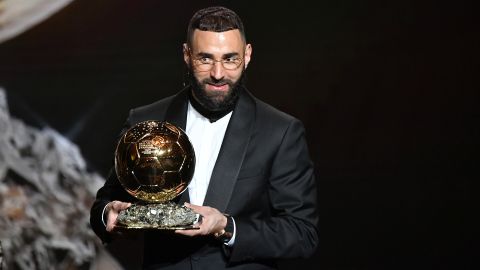 Karim Benzema ganó el Balón de Oro de la temporada 2022.