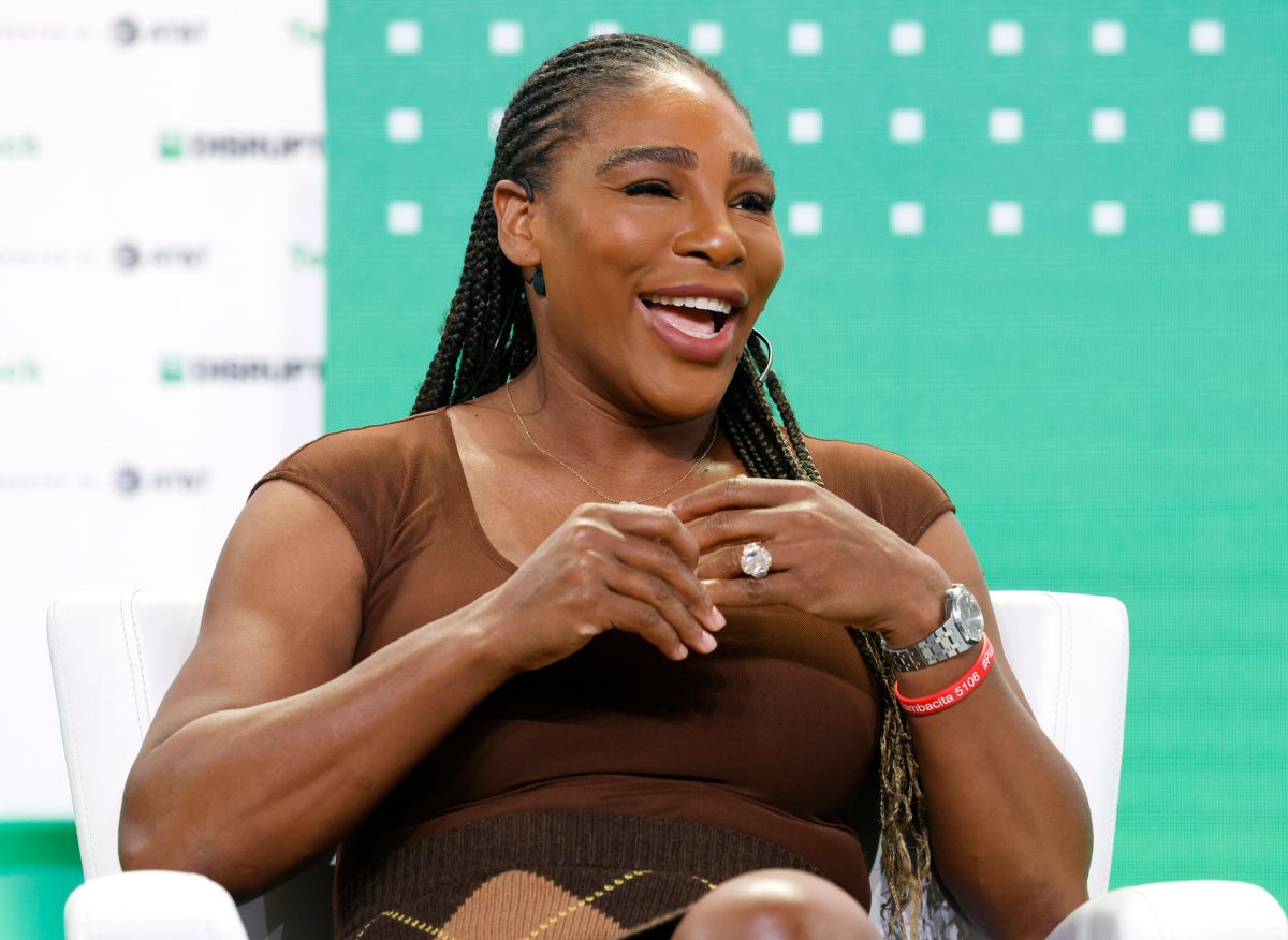 Serena Williams durante el evento TechCrunch Disrupt 2022 en San Francisco.