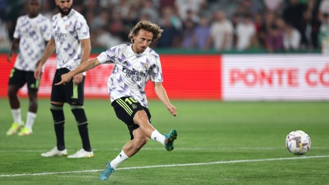 El croata marcó el primer gol en la victoria del sábado ante el Sevilla (1-3)
