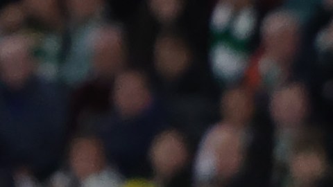 Danylo Sikan se muestra incrédulo al darse cuenta de la ocasión que falló ante Celtic Glasgow.