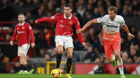 Cristiano Ronaldo acumula 1 gol en la Premier League en lo que va de temporada.