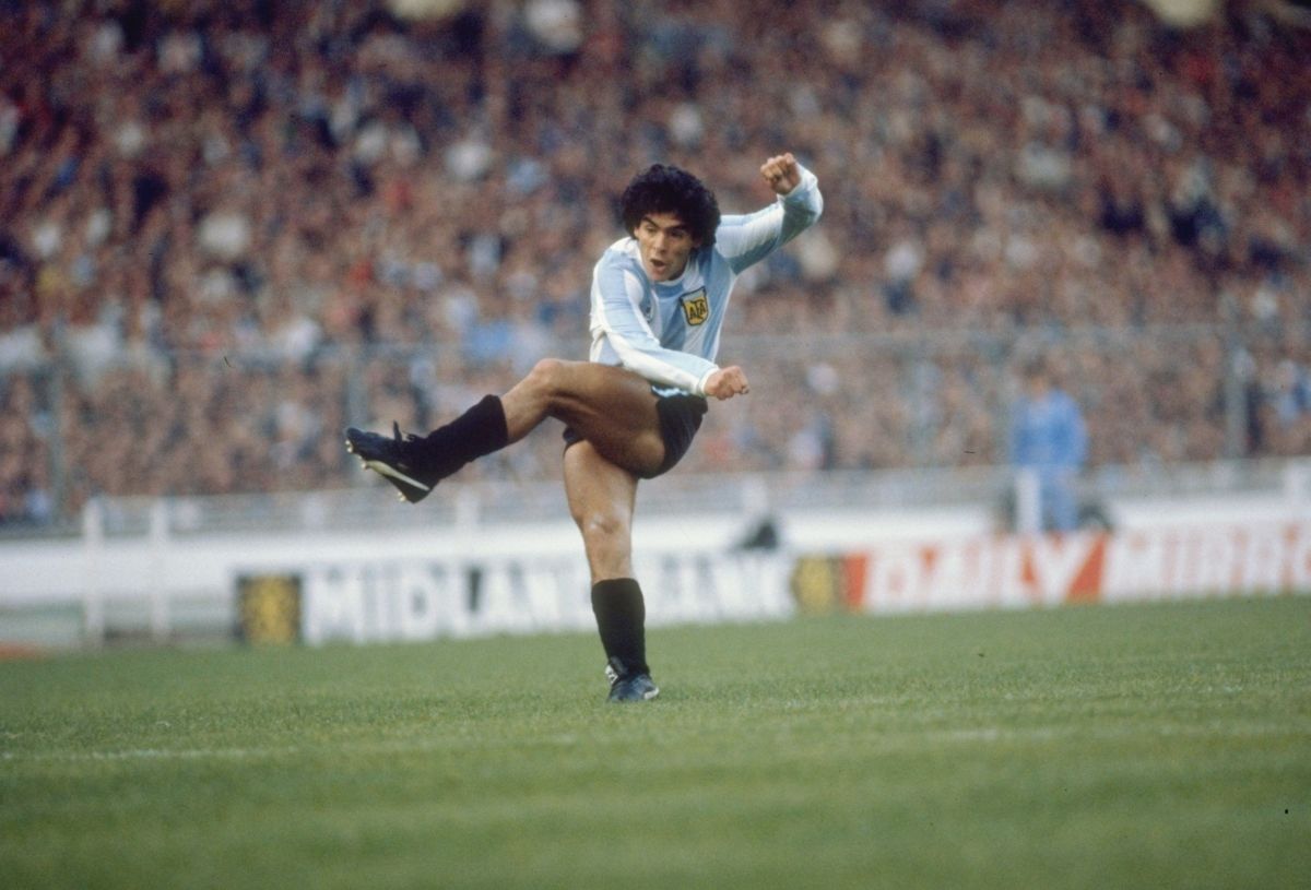 La reliquia de Diego Maradona fue donada por el alemán Lothar Matthaus.