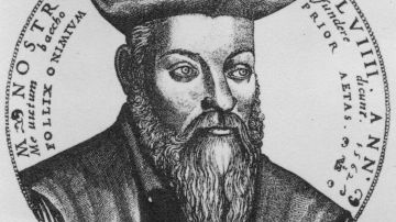 Retrato de Michel De Nostradamus.