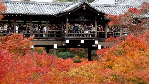 El templo Tofukuji alberga un baño que data del siglo XV.