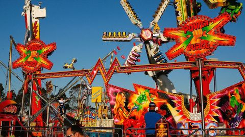 El horrible accidente se registró en el Royal Melbourne Show.