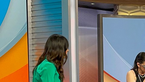 Gloria, Emilio, Emily y Sasha Estefan visitaron 'Despierta América'