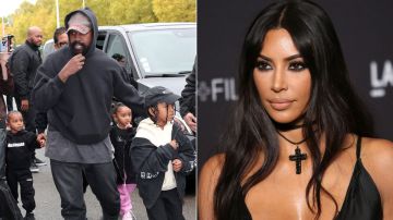 Los hijos de Kim Kardashian y Kanye West se transforman en íconos de la música para Halloween.