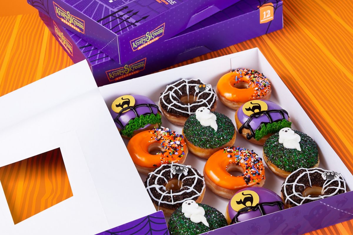 Colección de donas Krispy Kreme's Halloween 2022.