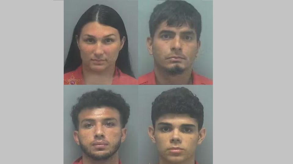 Four Hispanics are arrested for alleged looting in Florida after the passage of Hurricane Ian