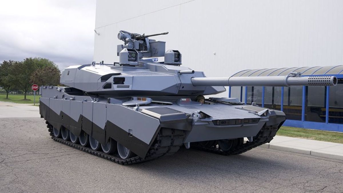 El nuevo AbramsX presenta un diseño de próxima generación.