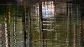 Un drone encontró un automóvil robado en 1996 en el fondo de un estanque.