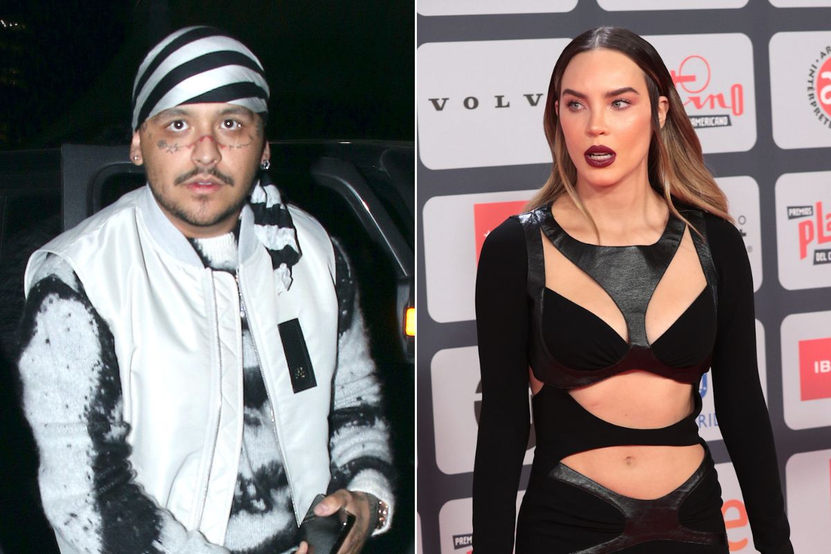 Christian Nodal canta tema dedicado a Belinda en reunión familiar con Ángela Aguilar