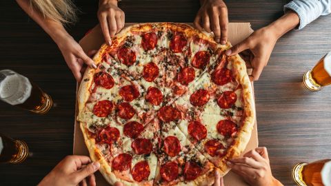 Pizza de pepperoni
